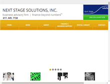 Tablet Screenshot of nextstagesolutions.com